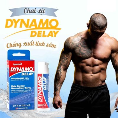 Chai xịt kéo dài thời gian lâu ra dành cho nam giới Dynamo Delay 22.2ml