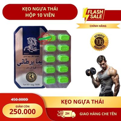 Viên uống tăng cường sinh lý lâu ra dành cho nam giới Ngựa Thái Lan