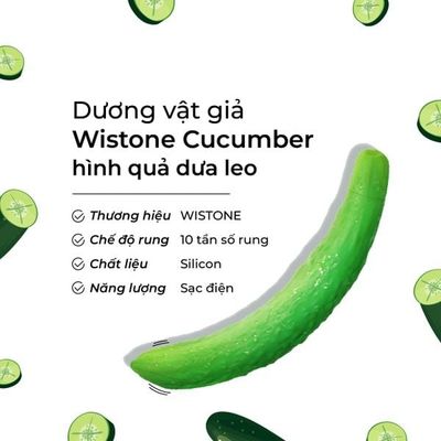 ( CÓ VIDEO ) Dương vật giả ngụy trang dưa leo gai Wistone Cucumber