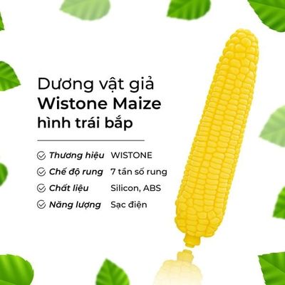 ( CÓ VIDEO ) Dương vật giả rung ngụy trang hình trái bắp gai Wistone Maize