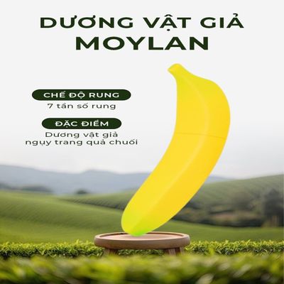 (Có video) Dương vật giả rung ngụy trang trái chuối Moylan Banana