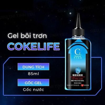 GeI bôi trơn giảm đau hậu môn Cokelife mát lạnh chai 85ml