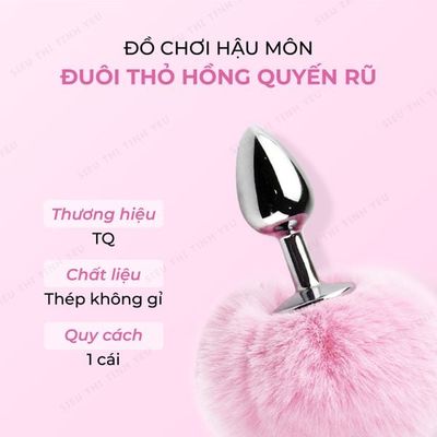 Phích cắm hậu môn đuôi thỏ hồng quyến rũ Bunny 