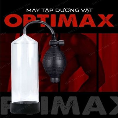 (Có Video) Máy tập tăng kích thước làm đẹp dương vật Optimax bơm tay