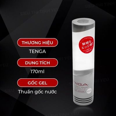 Gel bôi trơn Tenga Feel The Edge Solid đậm đặc chai 170ml