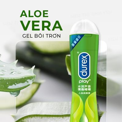 Gel bôi trơn Durex Play Aloe Vera hương nha đam chai 50ml 382804