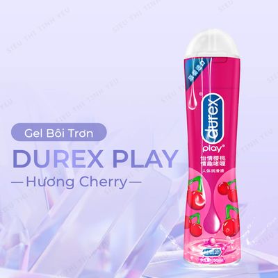 Gel bôi trơn Durex Play Strawberry hương dâu chai 50ml 382807