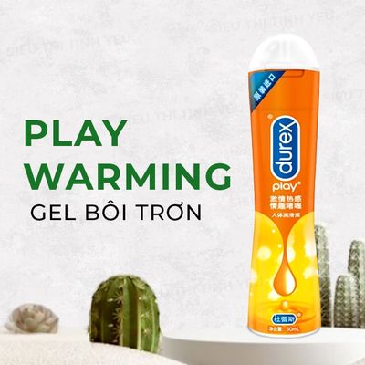 Gel bôi trơn Durex Play Warming nóng ấm chai 50ml 382808
