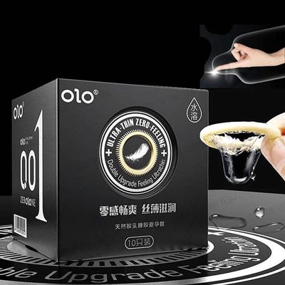 Bao cao su OLO Neo Ultrathin Zero Feeling siêu mỏng hương vani Hộp 10 cái Mới