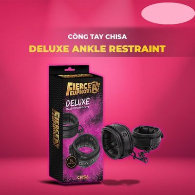 Còng tay Chisa Fierce Euphoria Deluxe Ankle Restraint Cuffs 382373