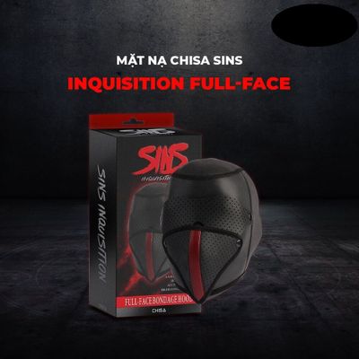 Mặt nạ BDSM Chisa Sins Inquisition Full-face Bondage Hood 382374