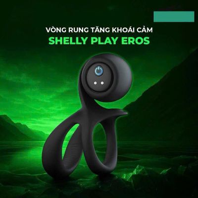 Vòng rung tăng khoái cảm kéo dài thời gian dành cho nam Shelly Play Eros