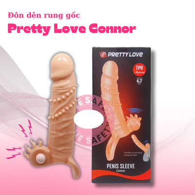 Bao Cao Su Đôn Dên Pretty Love Connor Chống Tuột Có Rung Cao Cấp Chính Hãng