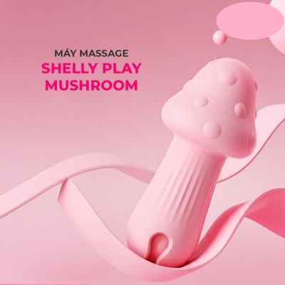 Máy massage rung ngụy trang hình nấm Shelly Play Mushroom