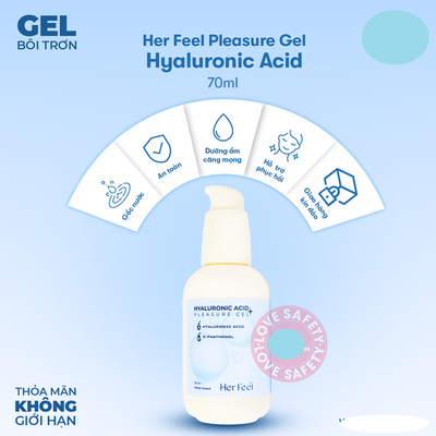 Gel Bôi Trơn Cấp Ẩm Her Feel Hyaluronic Acid Chính Hãng Cao Cấp