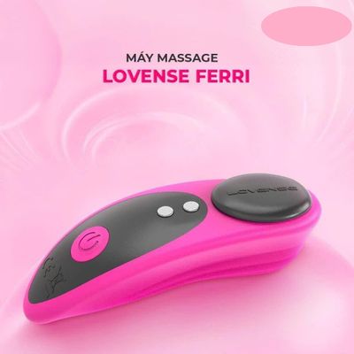 Máy massage Lovense Ferri silicone cao cấp Rung đa năng tùy chỉnh chống thấm nước - sạc điện