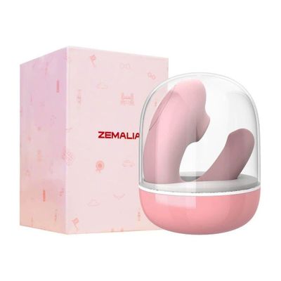 Máy massage silicone mềm tích hợp kích thích bên trong - ngoài rung đa chế độ Svakom Zemalia Natasha cao cấp - có hộp chống bụi