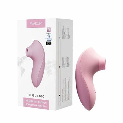 Máy massage silicone mềm cao cấp Svakom Pulse Lite Neo hút - bú - mút sóng âm kích thích xoáy sâu điểm G của phụ nữ