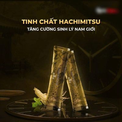 Tinh chất mật ong Hachimitsu hỗ trợ tăng cường sinh lý nam giới 1 gói