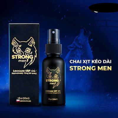 Chai xịt Strong men kéo dài thời gian - Chai 30ml 378581