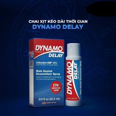 Chai xịt Dynamo Delay kéo dài thời gian - Chai 22ml 378584