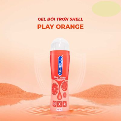Gel hương cam Shell Play Orange - Chai 100ml cao cấp chính hãng