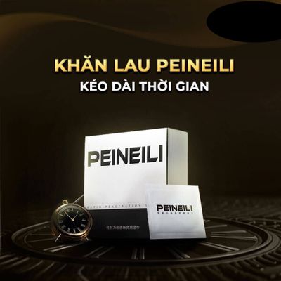 Khăn lau Peineili kéo dài thời gian - Hộp 12 cái 378591