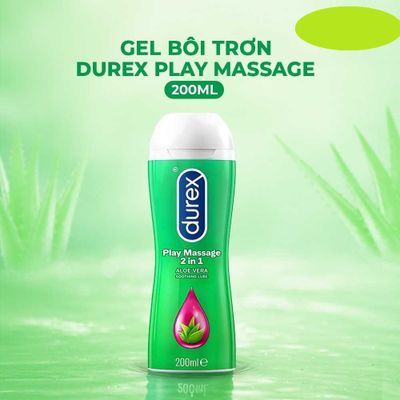 Gel massage Durex Play 2 in 1 - Chai 200ml cao cấp chính hãng