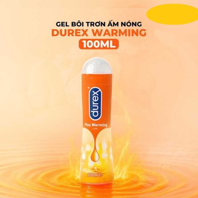 Gel ấm nóng Durex Warming - Chai 100ml chính hãng