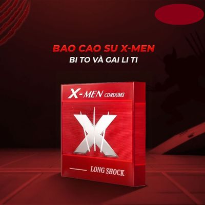 Bao cao su X-men - Bi to và gai li ti - Hộp 1 cái 378295