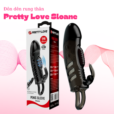 Đôn Dên Pretty Love Sloane Có Nhánh Rung Thân Chống Tuột