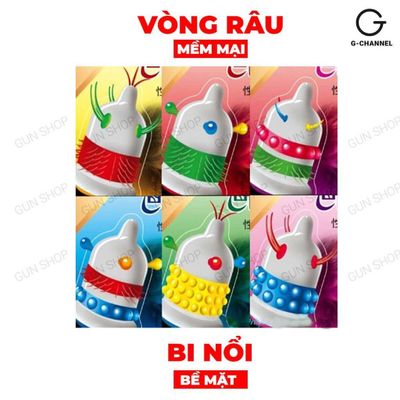 Bao cao su Runbo - Gân gai lớn - Hộp 6 cái 378249