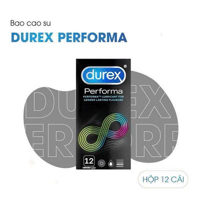 Bao Cao Su Kéo Dài Thời Gian Durex Performa Chính Hãng - Hộp 12 Cái 377996