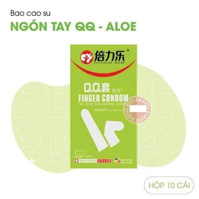 Bao Cao Su Ngón Tay Beilile QQ Aloe