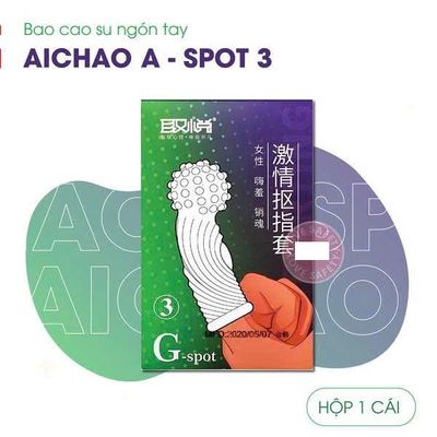 Bao Cao Su Ngón Tay Gai Nổi Lớn Aichao G Spot 3