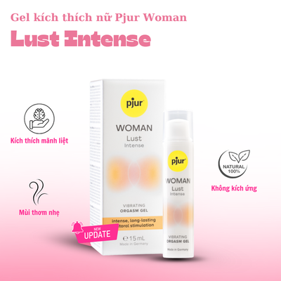 Gel Bôi Trơn Tăng Khoái Cảm Pjur Woman Lust Intense  cho các cặp đôi chính hãng
