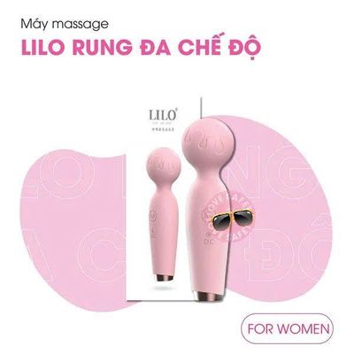 Chày Rung Kích Thích Điểm G Lilo 10 Chế Độ Rung dành cho nữ giới chính hãng