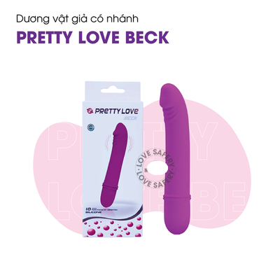Dương Vật Giả Mini Bỏ Túi Pretty Love Beck 10 Chế Độ Rung