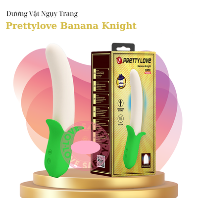 Dương Vật Giả Pretty Love Banana Knight 7 Chế Độ Rung