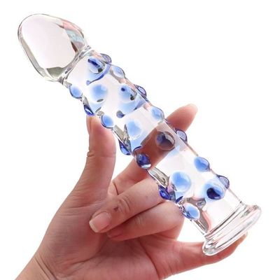 Dương Vật Giả Thủy Tinh GL2 Kiểu Bi