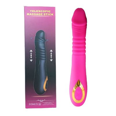 Dương Vật Giả Telescopic 18 Chế Độ Rung Thụt Ngoáy Mới