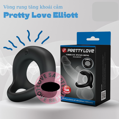 Vòng Rung Pretty Love Elliott 10 Chế Độ Rung Cho Nam Chính Hãng