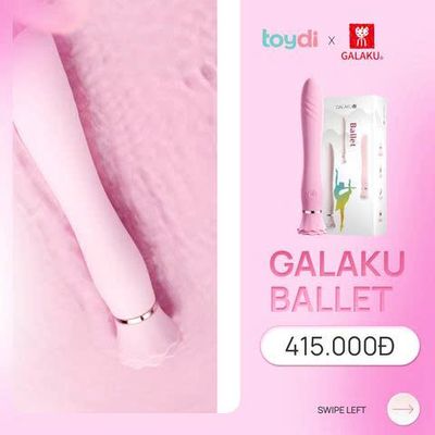 Trứng Rung Massage Kích Thích Điểm G Galaku Ballet Chính Hãng