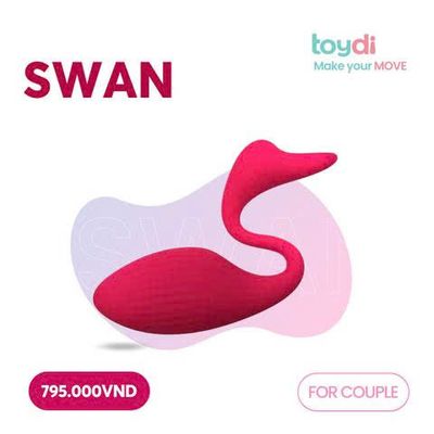 Máy Rung Thụt Kích Thích Điểm G Thiên Nga Swan Chính Hãng