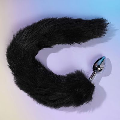 BUTTPLUG ĐUÔI CÁO COSPLAY 2.8CM NHIỀU MÀU (TRẮNG/HỒNG/ĐEN)