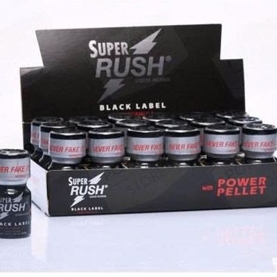 Chai hít tăng khoái cảm Popper PWD USA Super Rush Black Label Chai 10ml Chính hãng Mỹ
