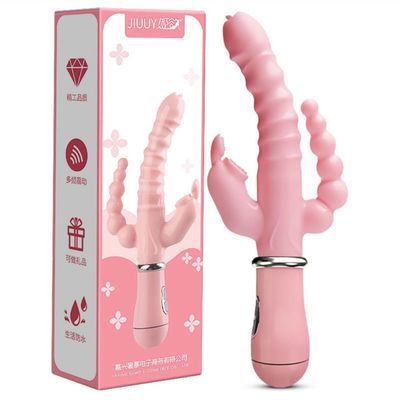 Máy Massage Mix 3 Đầu dành cho nữ Silicone Mềm Dẻo Rung mạnh