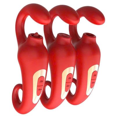 Máy Massage Mini Lafite Mode 2229 Ngón Tay Hút Nhiều Tần Số Rung chính hãng