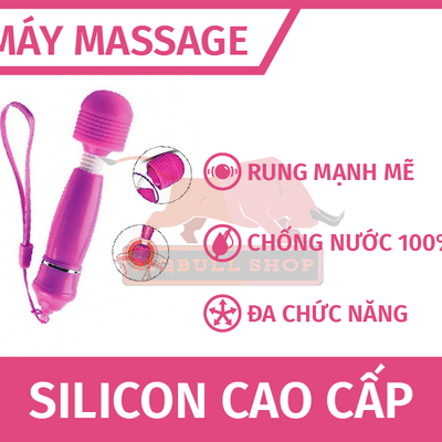 MÁY MASSAGE MINI BỎ TÚI Giải toả Nhu Cầu Nữ giới Nhiều Tính Năng Rung chính hãng