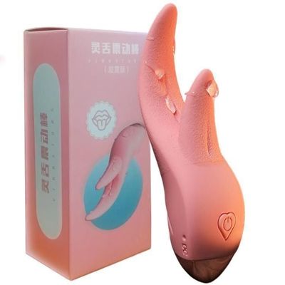 Lưỡi Đôi Rung Giải toả Nhu Cầu Nữ giới Elfgame Sưởi Ấm Nhiều Tính Năng Rung chính hãng